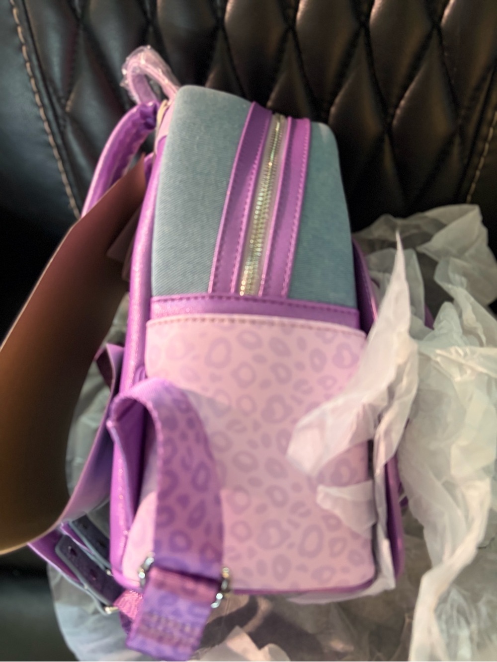 Loungefly The Cheetah Girls Mini Backpack New with Tags - Picture 6 of 6